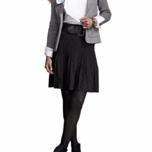 CAbi Vogue black pleated skirt, small